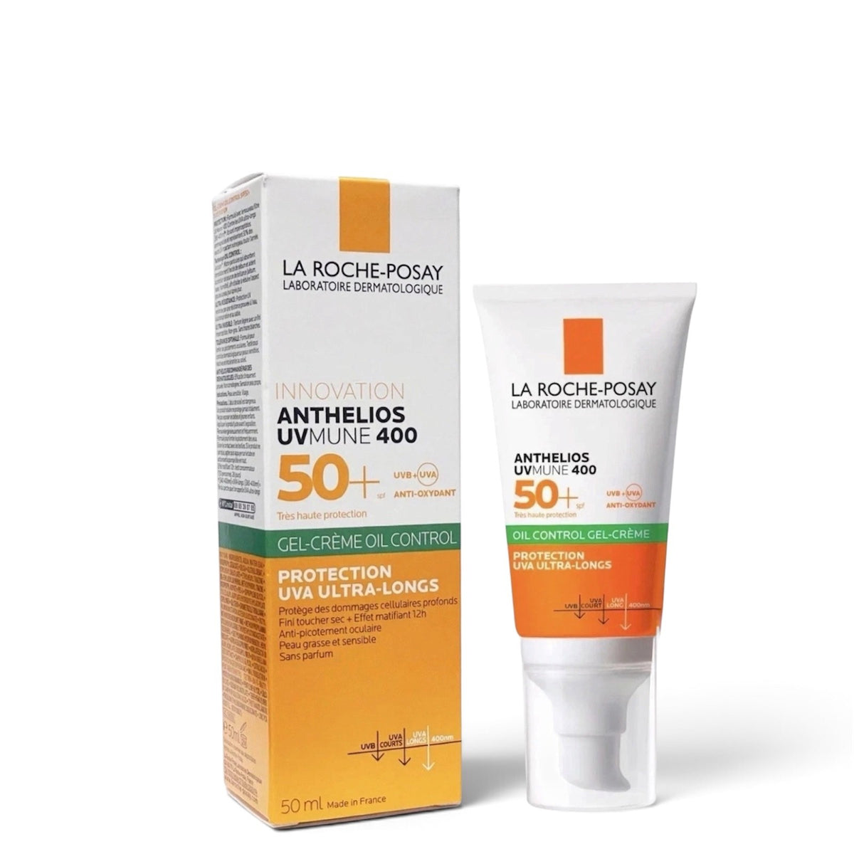 SPF50+ Oil Control Sunscreen with UV Protection - 50ml, Broad Spectrum
