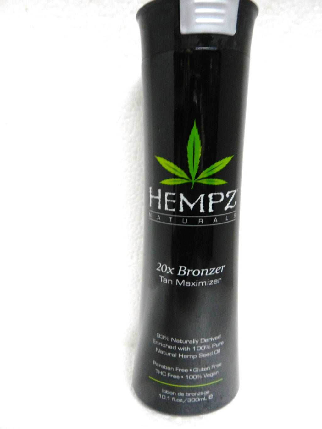 Vegan Tanning Lotion - Hempz 20X Bronzer Maximizer by Supre, 10.1 oz
