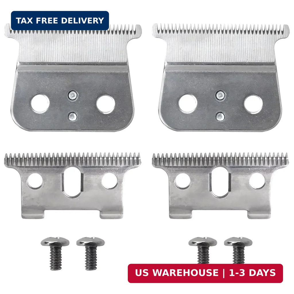 Replacement T-Outliner Blades with Screws for Andis G/GO/GTO/GTX & Headliner LS2/LS3