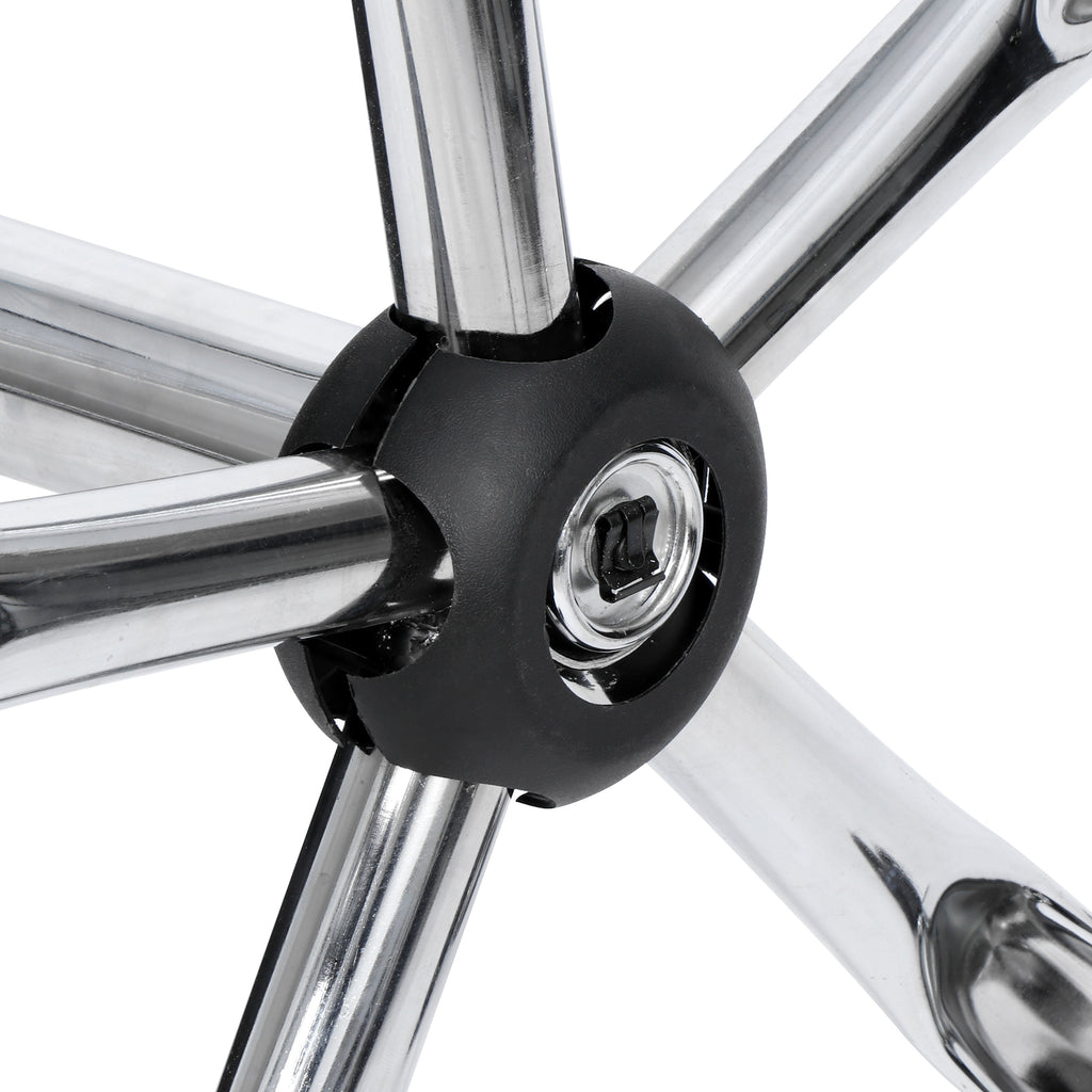 Adjustable Rolling Stool with Wheels for Office Desk & Home Use