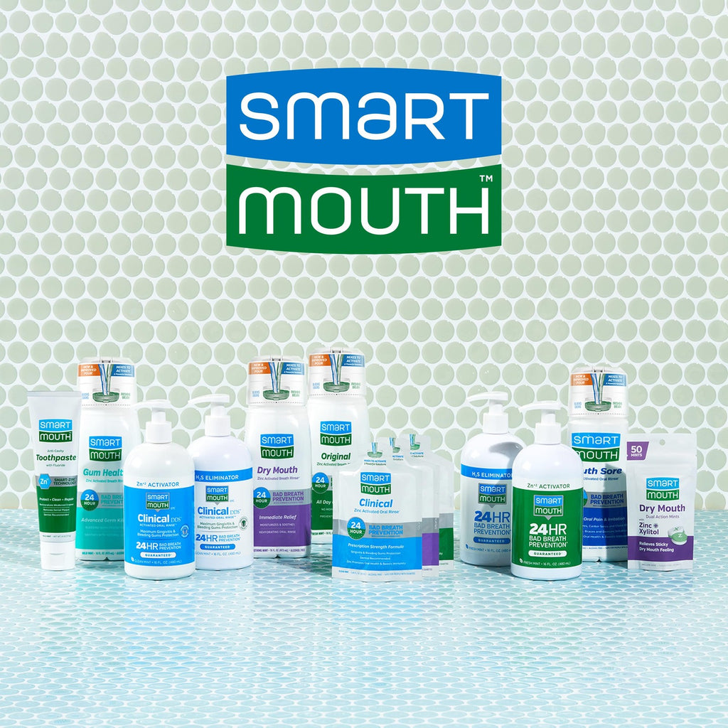 Activated Mouthwash for Fresh Breath - Long-Lasting Mint Flavor, 16 fl oz (3 Pack)