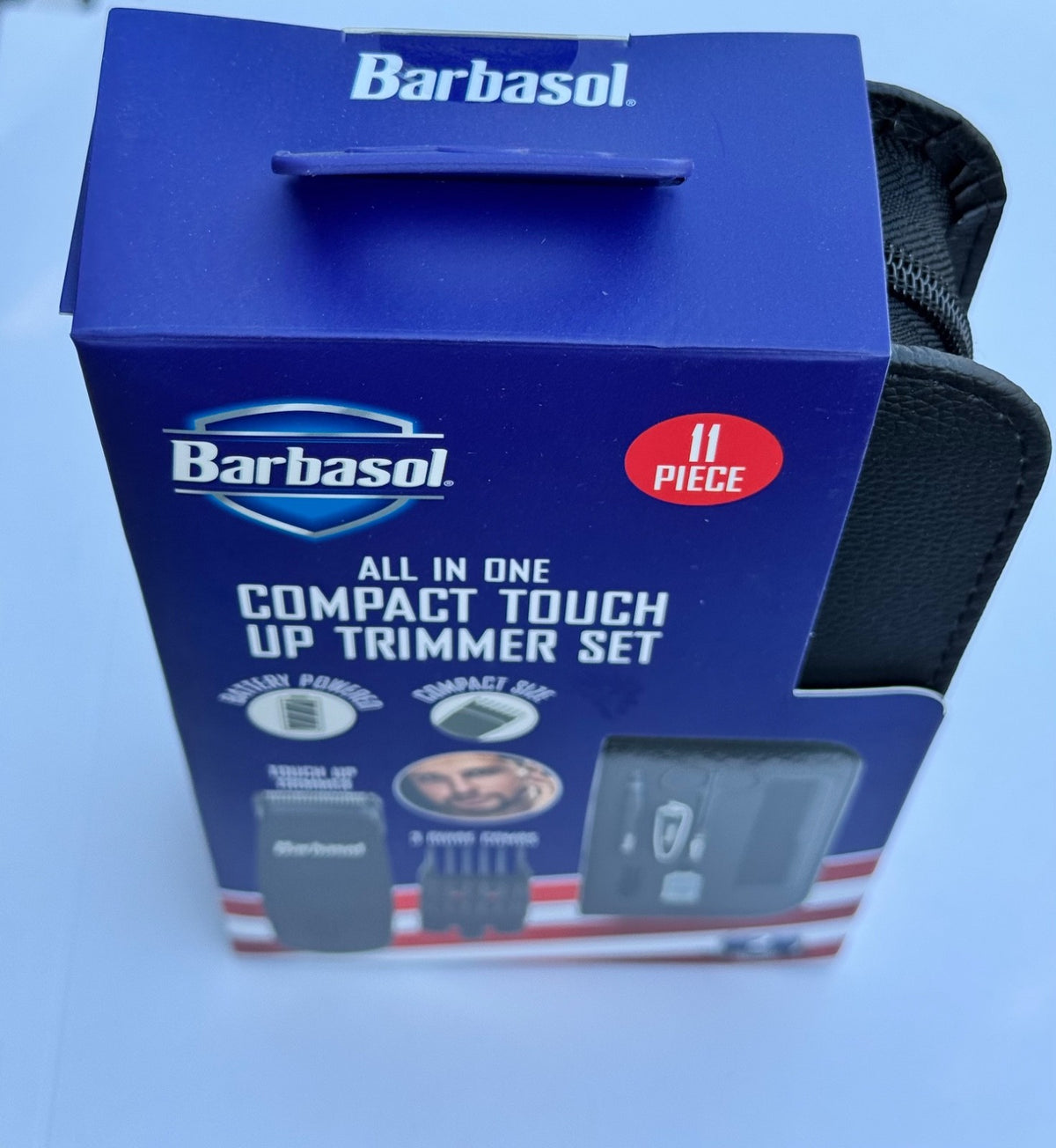 All-In-One Personal Grooming Trimmer Set with Travel Case - 11 Pieces