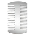 Credit Card-Sized Stainless Steel Comb - Anti-Static Travel Grooming Tool