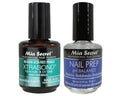 Nail Primer & Prep Combo - Acid-Free No-Burn Adhesion Booster 0.5oz