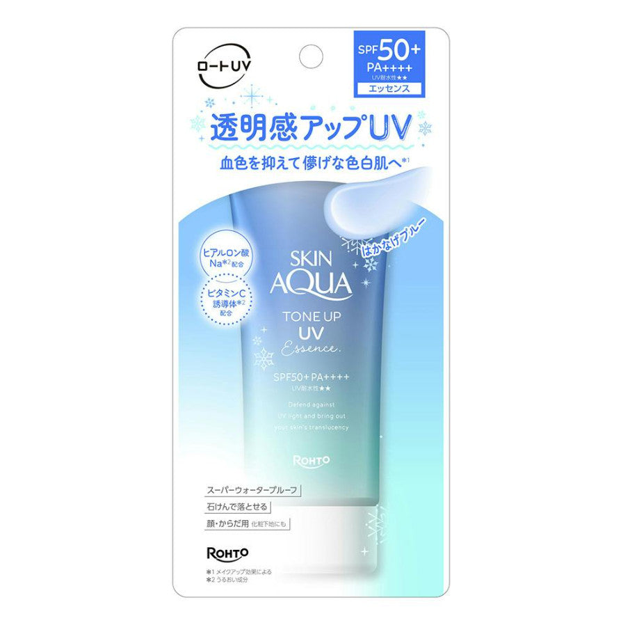 Blue Face Primer & Makeup Base - Skin Aqua Tone Up Essence 80g