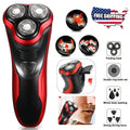 Men's Waterproof Electric Shaver with Pop-Up Trimmer - Cordless Wet Dry Razor