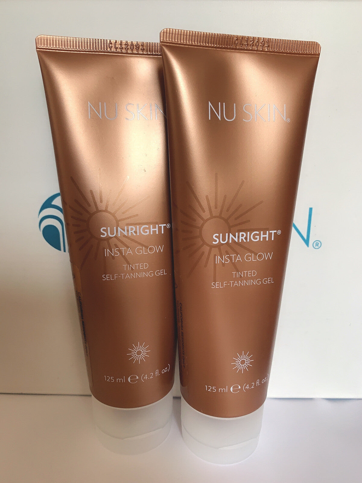 Nu Skin Sunright Insta Glow 2 Pack - Sunless Tanning Gel Exp. 05/2027