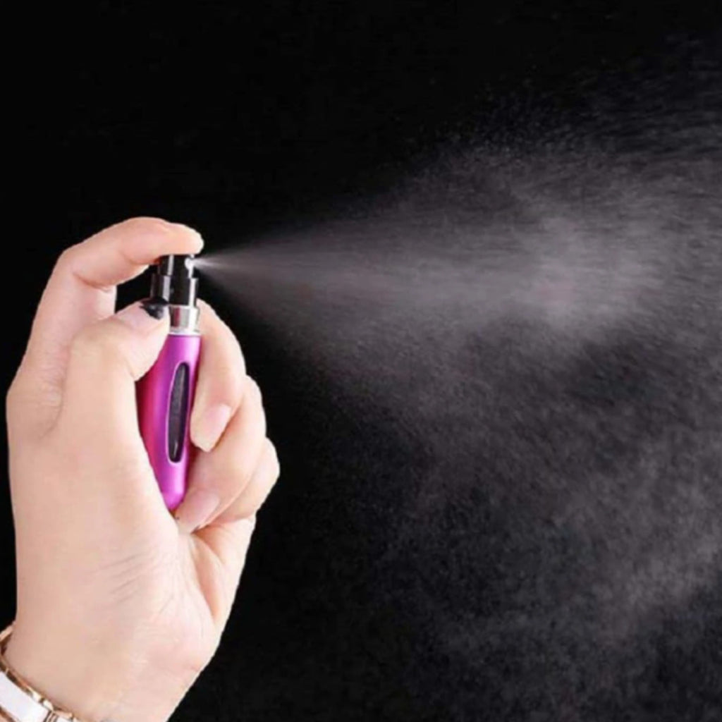 Travel Refillable Perfume Atomizer Bottle 5ml Leak-Proof Spray Pump
