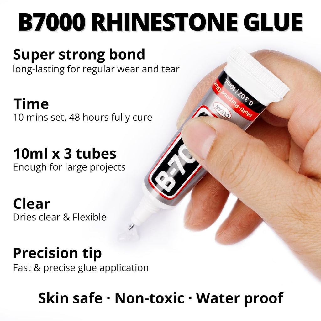 Bulk Silver Clear Rhinestones for Crafting and Bedazzling - 33,000 Pcs, Flatback Gems in Multiple Sizes