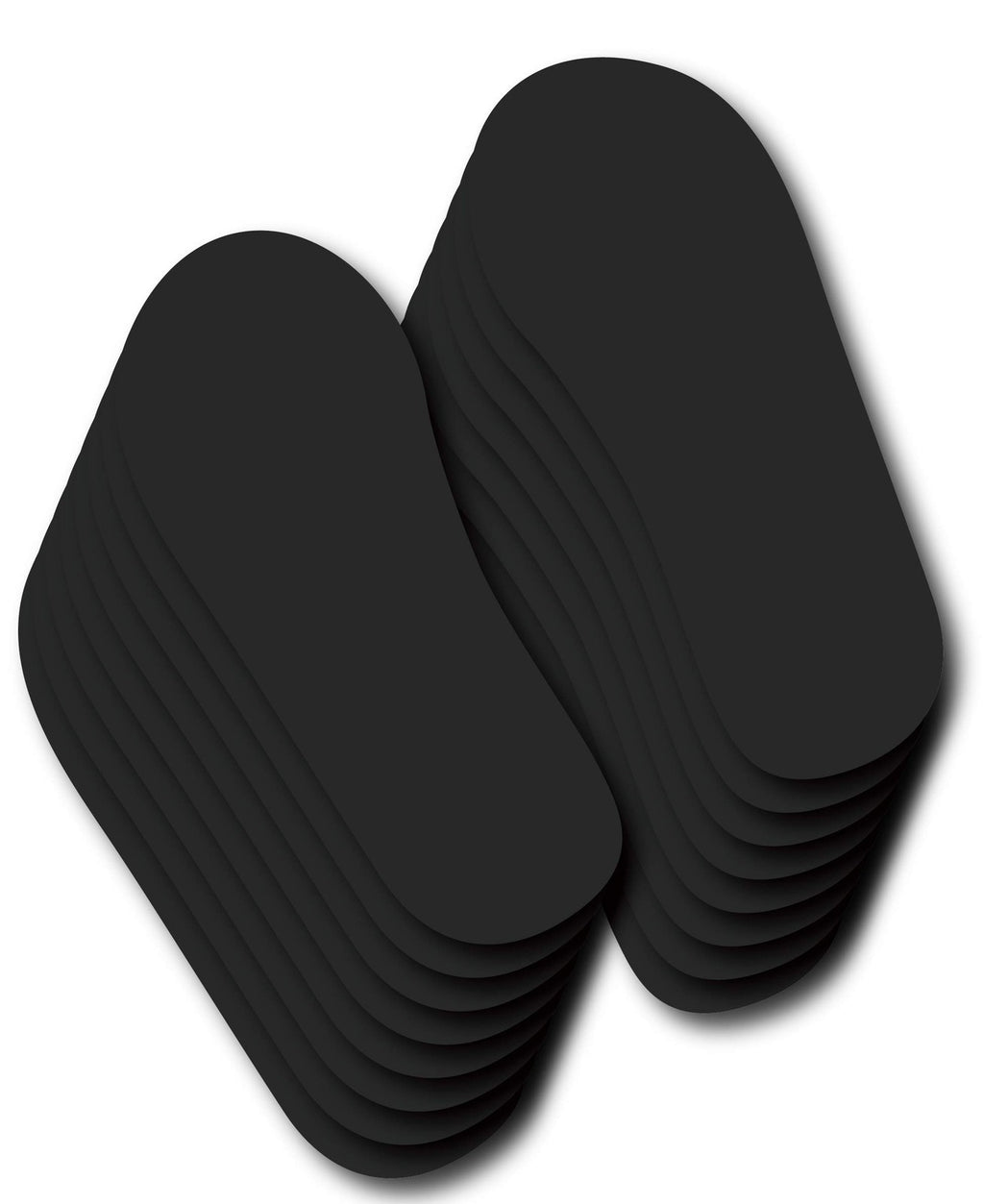 Disposable Spray Tan Feet Pads - 30 Pairs Non-Slip Foam Foot Protectors