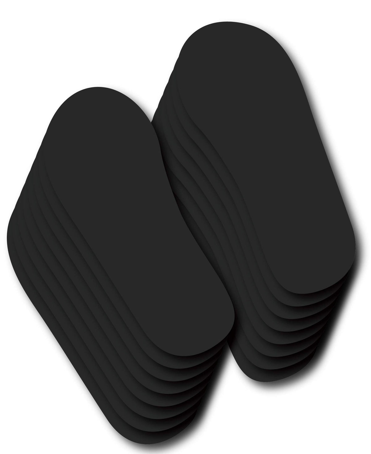 Disposable Spray Tan Feet Pads - 30 Pairs Non-Slip Foam Foot Protectors