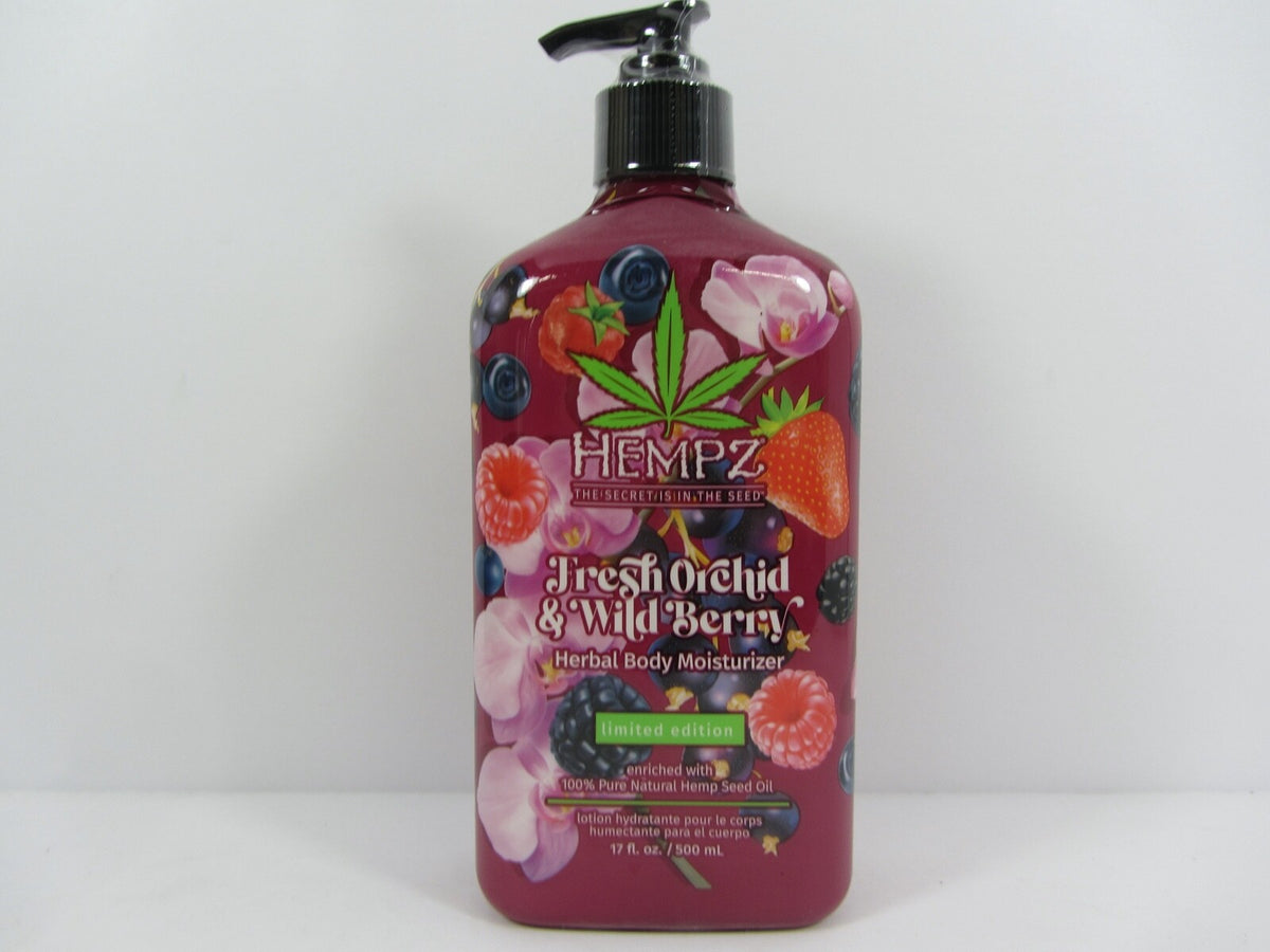 Herbal Body Moisturizer with Orchid & Wild Berry - Limited Edition