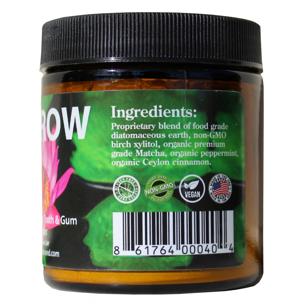 Natural Remineralizing Tooth Powder for Sensitive Teeth & Gums - Whitens & Protects