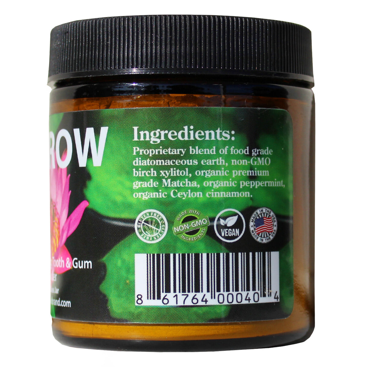 Natural Remineralizing Tooth Powder for Sensitive Teeth & Gums - Whitens & Protects