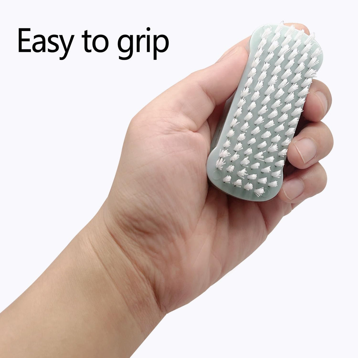 2-Sided Nail Brush Set for Fingernail and Under Nail Cleaning - 4 Pieces
