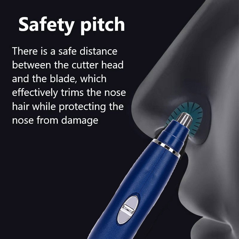 Unisex 3-in-1 Nose Ear Eyebrow Hair Trimmer Face Grooming Clipper