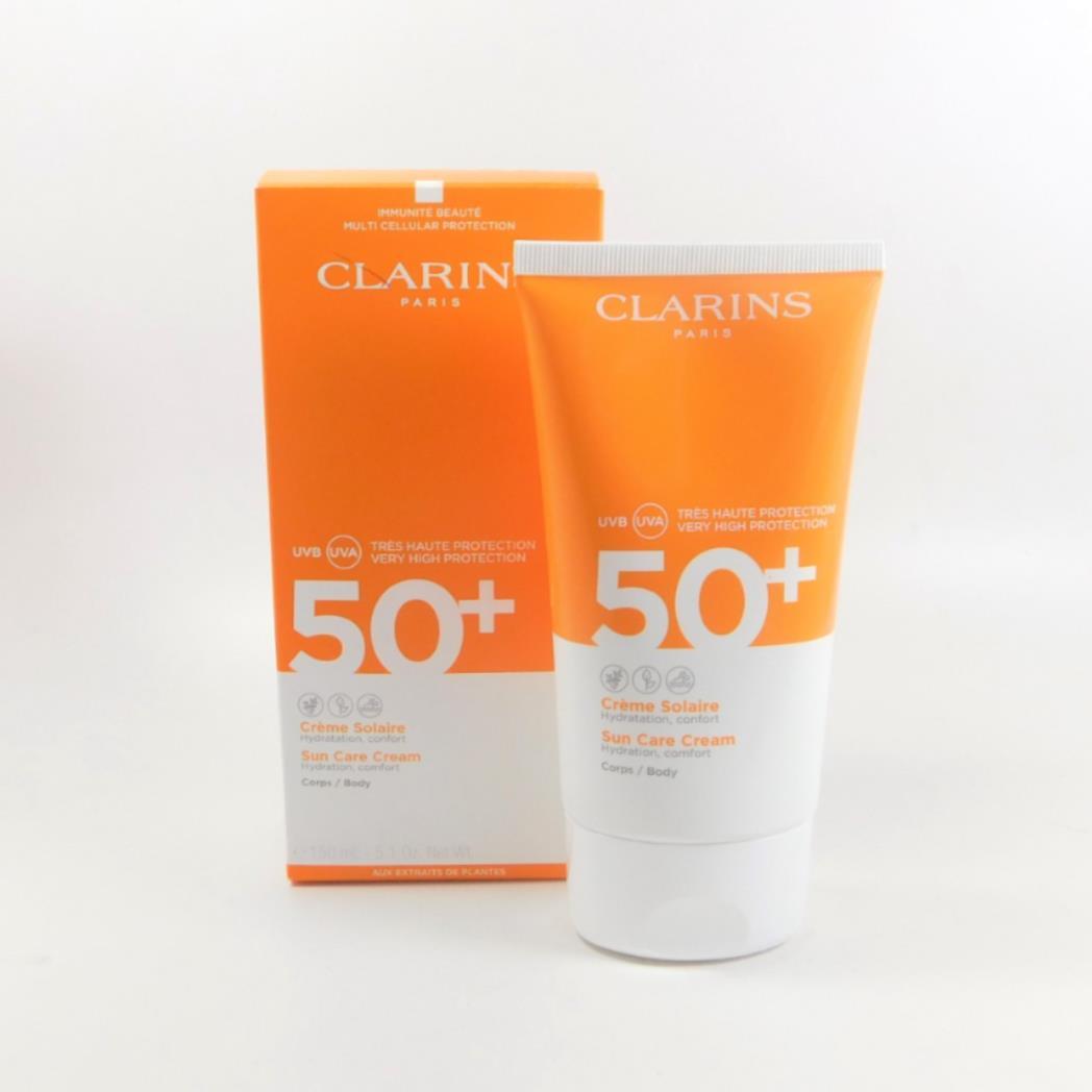 Clarins Sun Care Cream SPF 50+ UVB 5.1oz / 150ml - New in Box