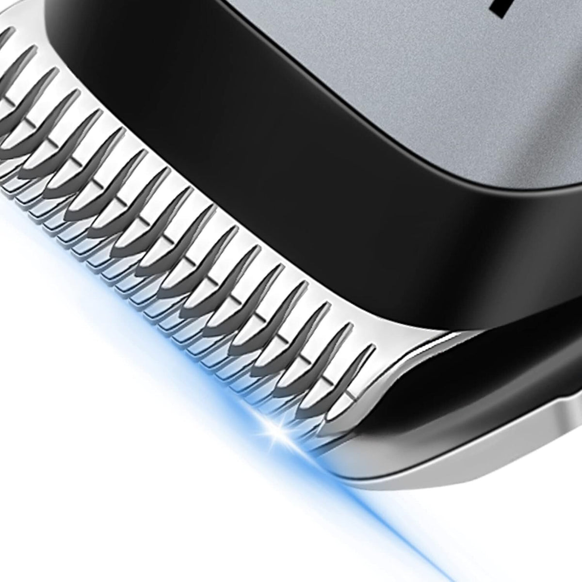 Mini Cordless Hair Trimmer Grooming Kit with Stainless Steel Blades - Travel Size