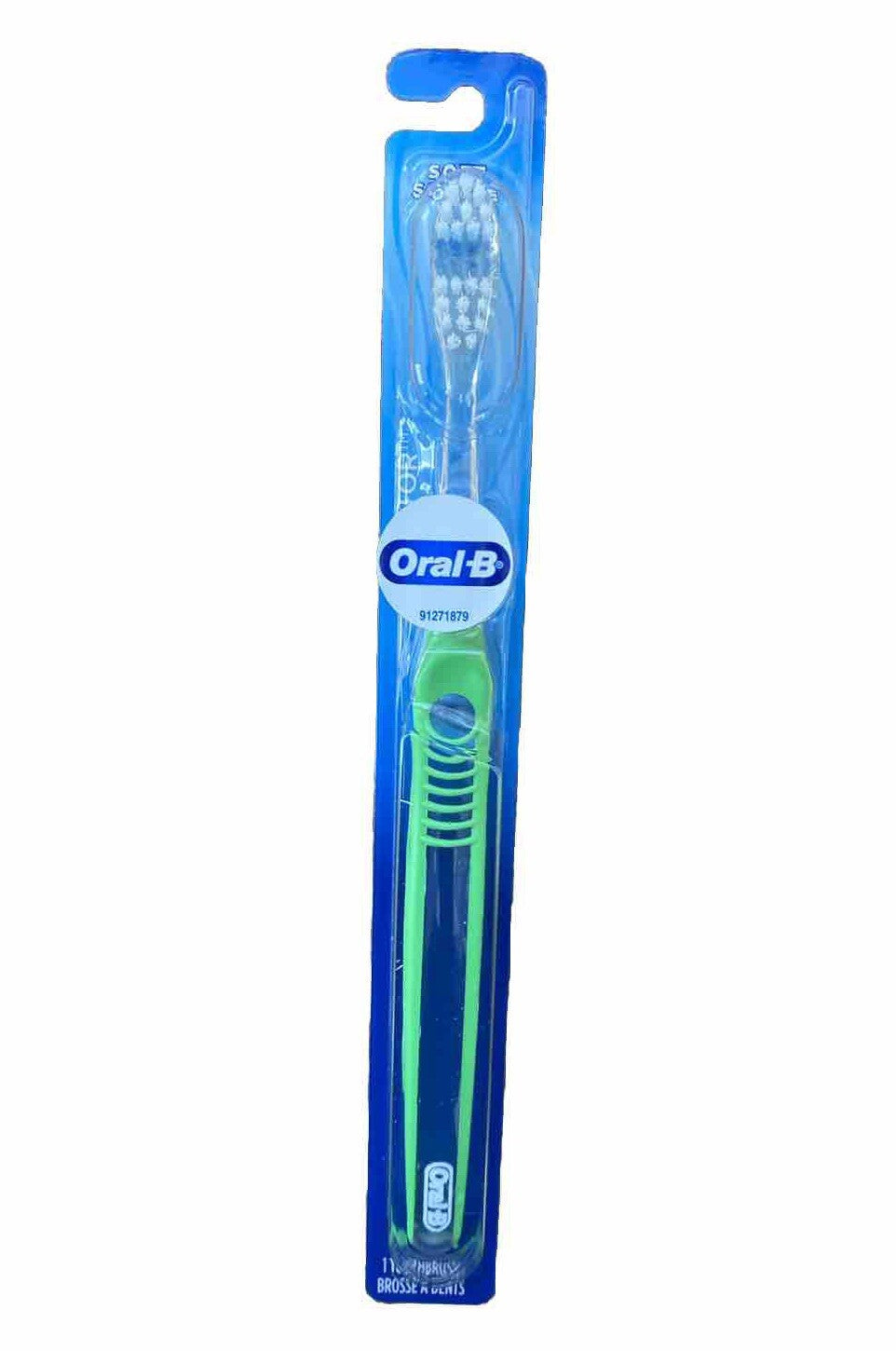 Manual Adult Toothbrush Set - Soft Bristles, Multicolor 6 Pack