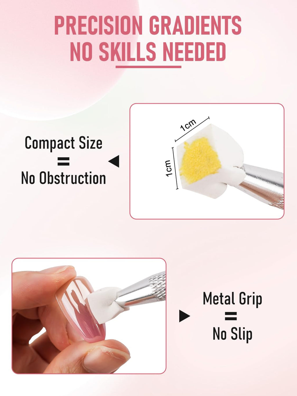 Professional 223-in-1 Nail Art Tool Set with Brushes, Sponges & Accessories