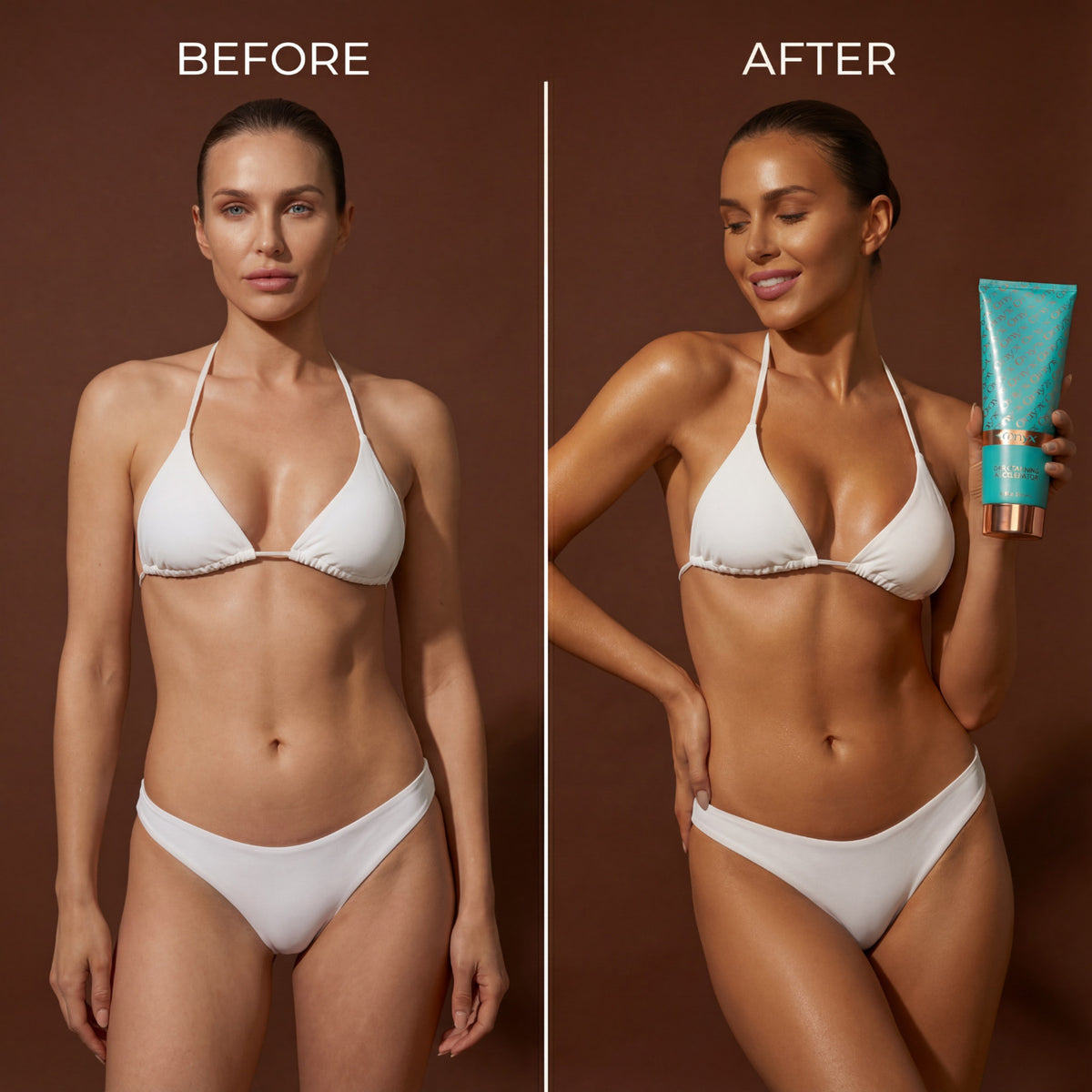 Onyx Dark Tanning Accelerator Lotion for Natural, Deep Tan 8.5 fl oz