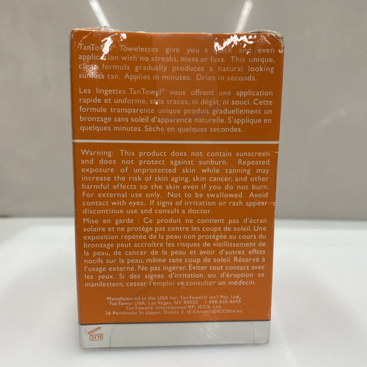 Tan Towel Half Body Dark Self-Tanning Towel Pack - 8 Sheets