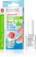 Sensitive Nail Strengthener 8-in-1 Nail Conditioner for Fragile Nails 12ml