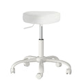Ergonomic Heart-Shaped Rolling Stool with Hydraulic Height Adjustment for Salon Spa