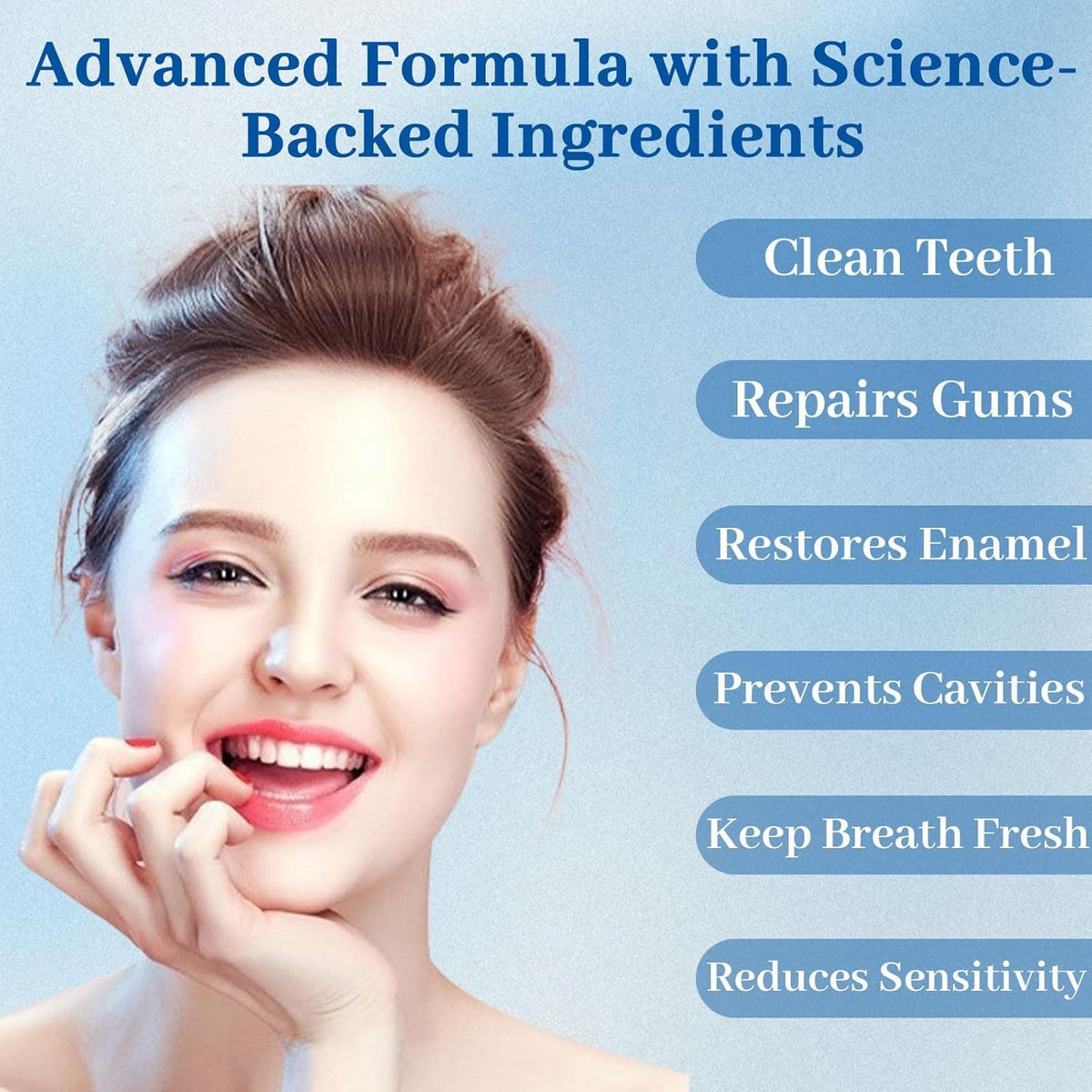 Liquid Nano Hydroxyapatite Tooth Repair Serum for Enamel Remineralization - 1/2 or 2 Pieces