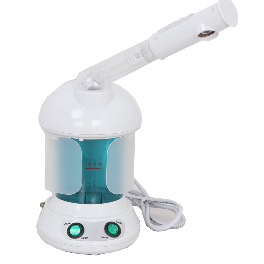2-in-1 Facial & Hair Steamer Device Portable Personal Home Use