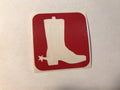 Cowboy Boot Glitter Tattoo Stencil Pack – 20 Single-Use Templates