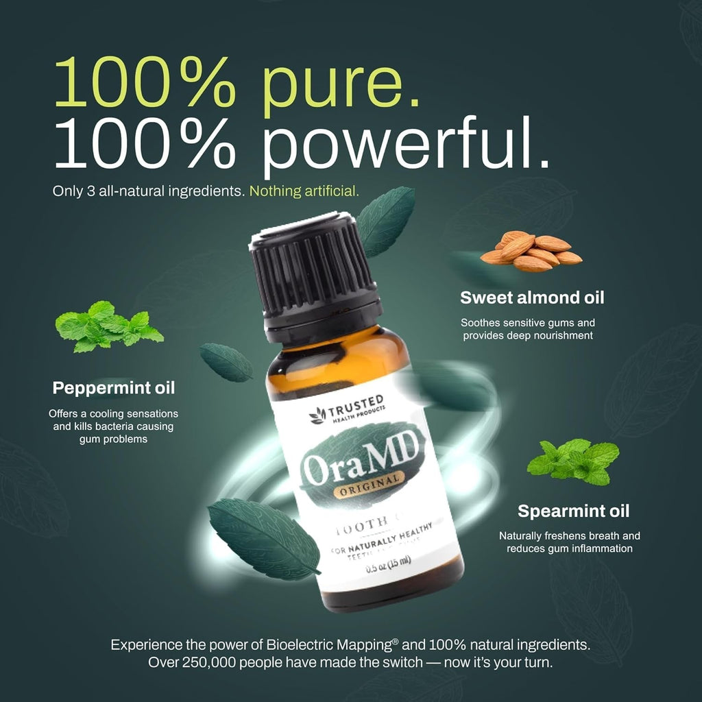 Natural 4-in-1 Tooth Oil for Gum & Gingivitis Relief 15ml