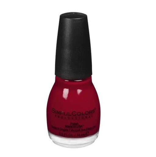 Bold Red Nail Polish - Long-Lasting, Full Coverage, 369 Ruby Ruby