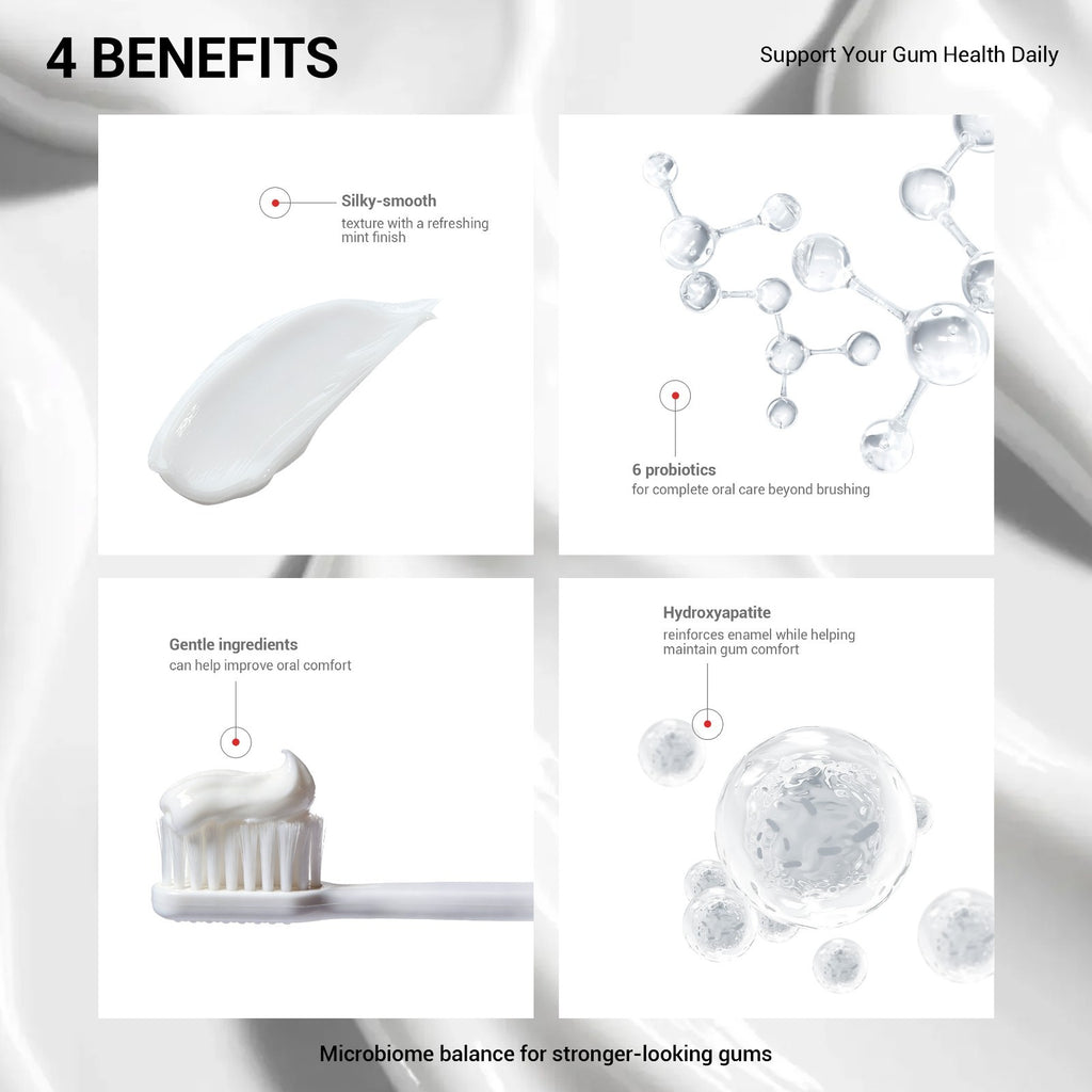 Probiotic Whitening Toothpaste Set - Brighten & Freshen Oral Health 3-Pack