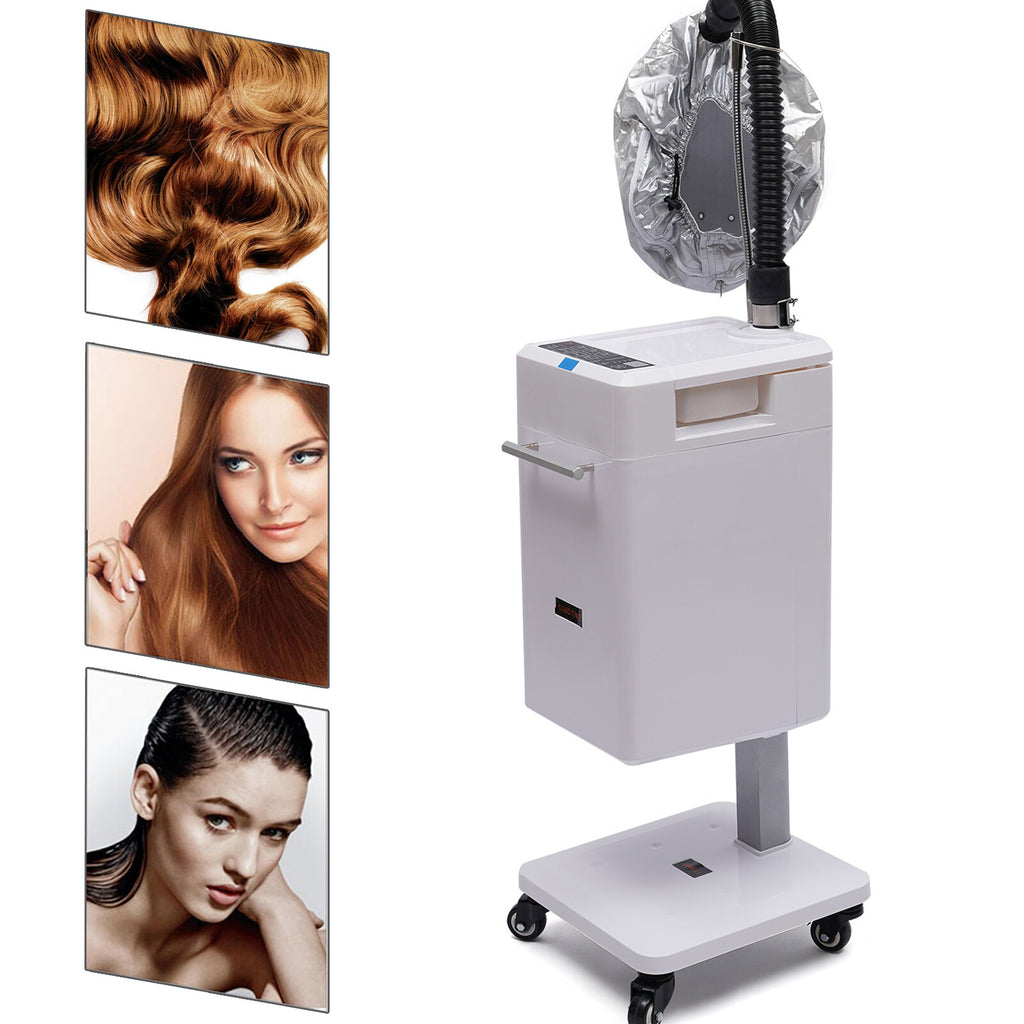 Nano Hair Steamer Salon Spa Equipment with Anion Hair Color Processor Set
