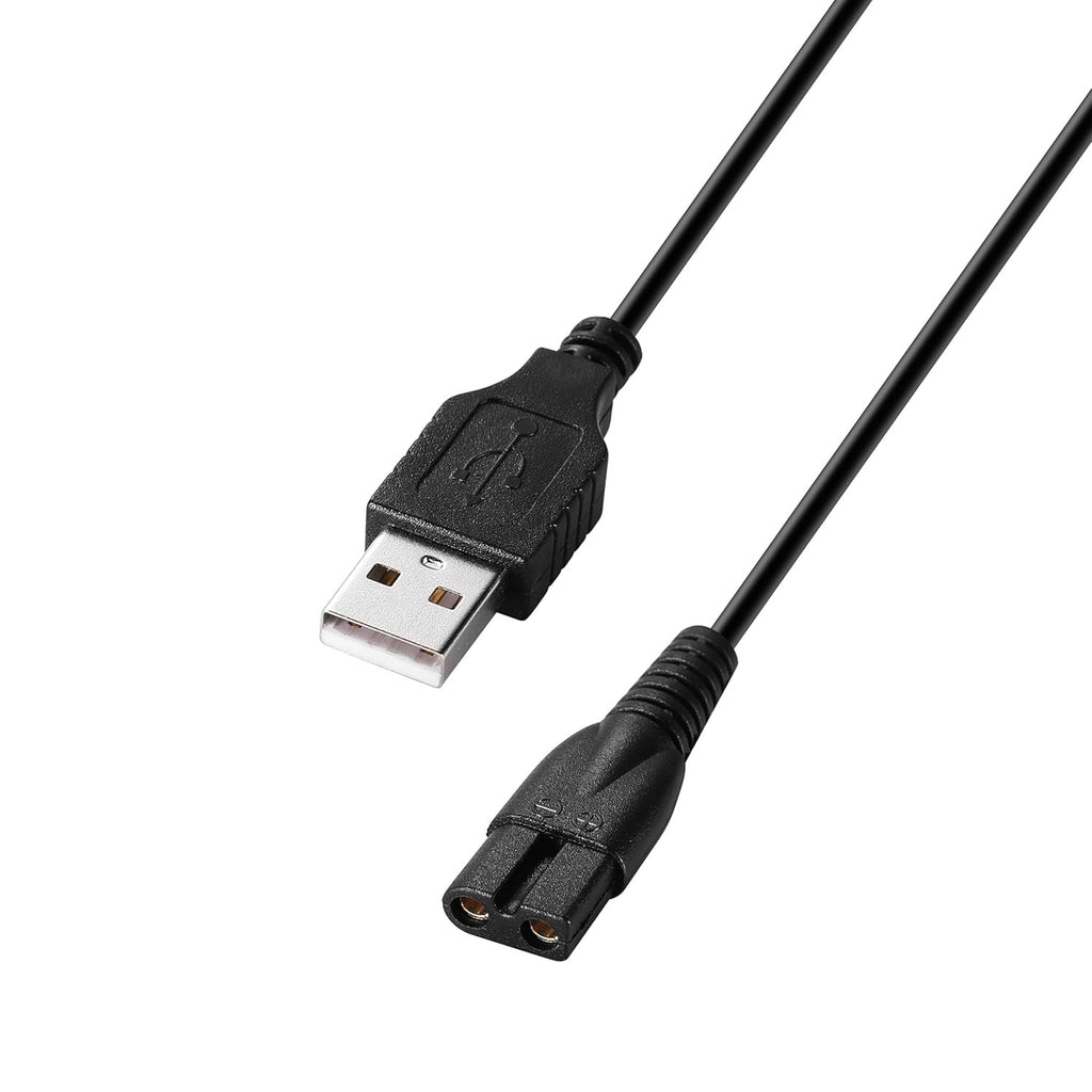 USB Charging Cord for Wahl 9649 Cordless Hair Clippers - 5FT
