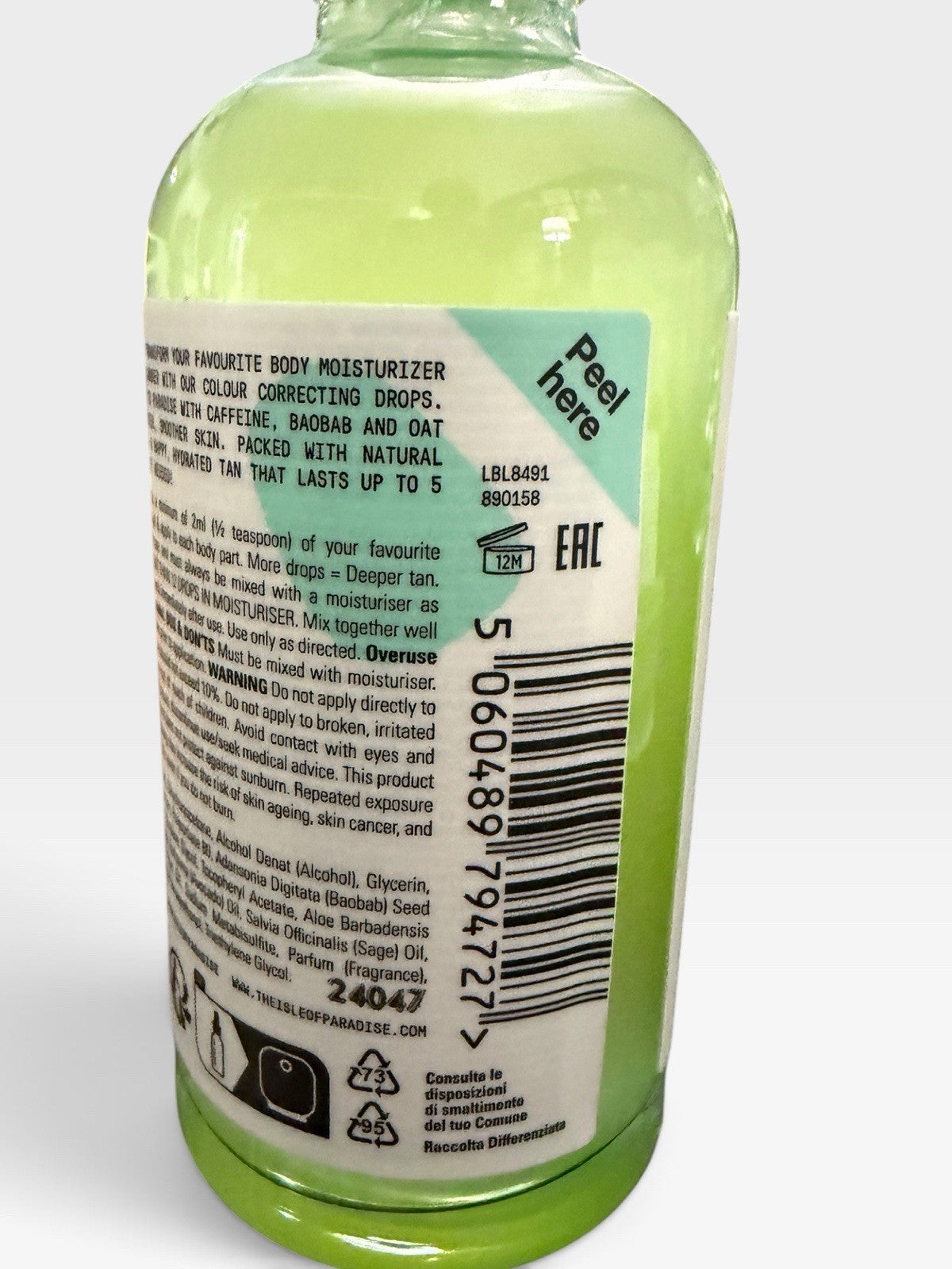 Self Tanning Drops Medium 75ml - Natural Bronze Tan for Body