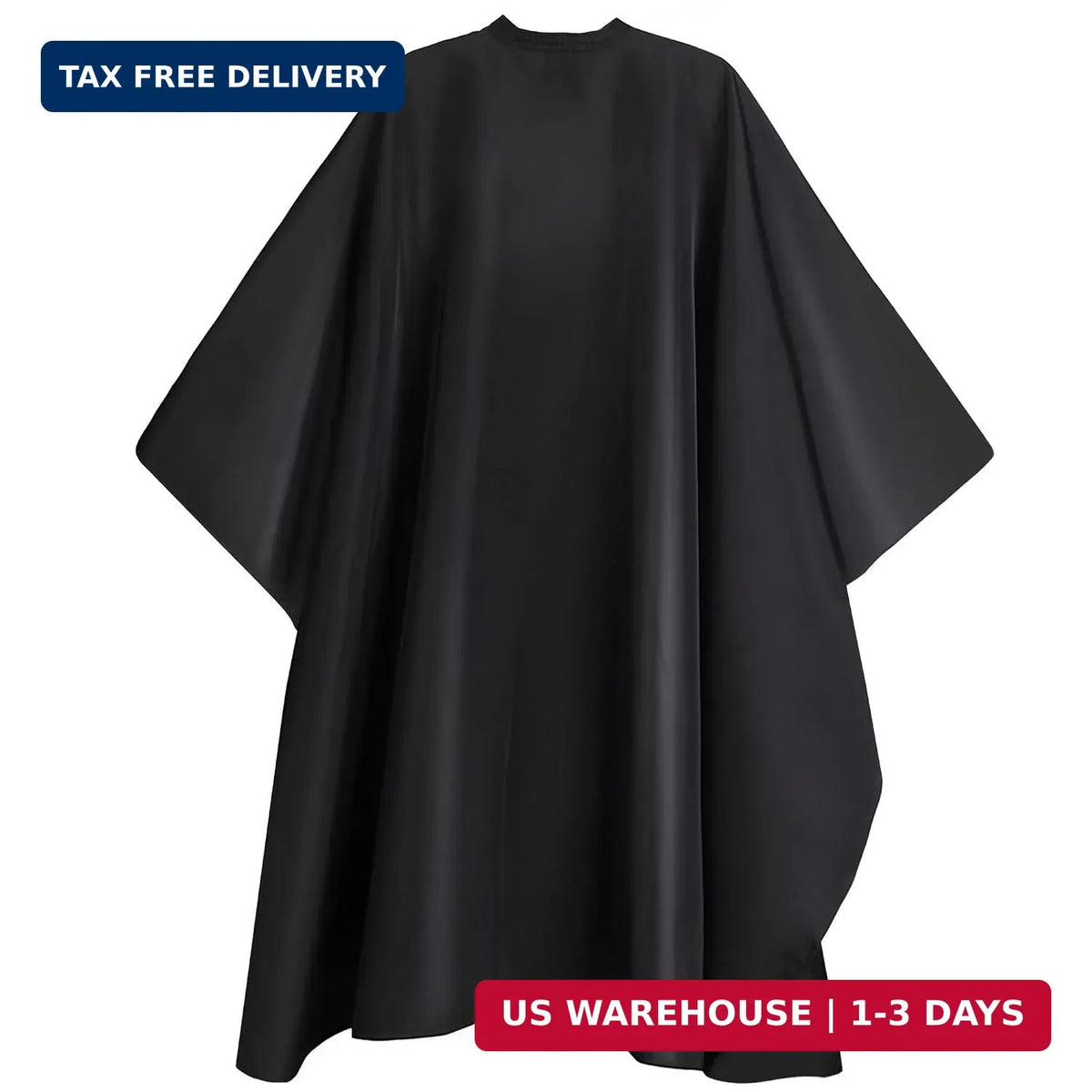 Waterproof Barber Cape with Adjustable Neck - Professional Haircut Cover
