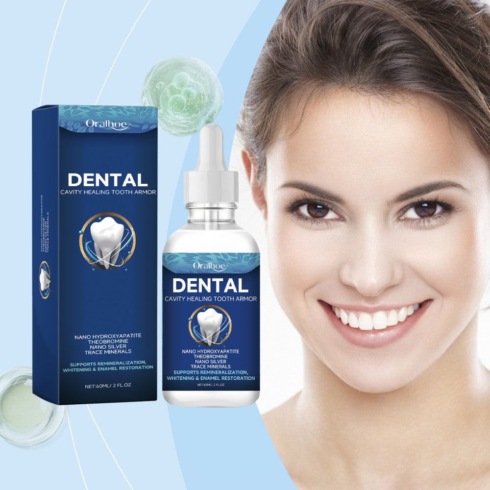 Dental Cavity Healing Serum with Enamel Restorative Hydroxyapatite 60ml - Tooth Armor & Sensitive Relief