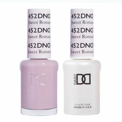 DND Soak Off Gel Polish & Nail Lacquer Set - Sweet Romance, Professional 3-Step System