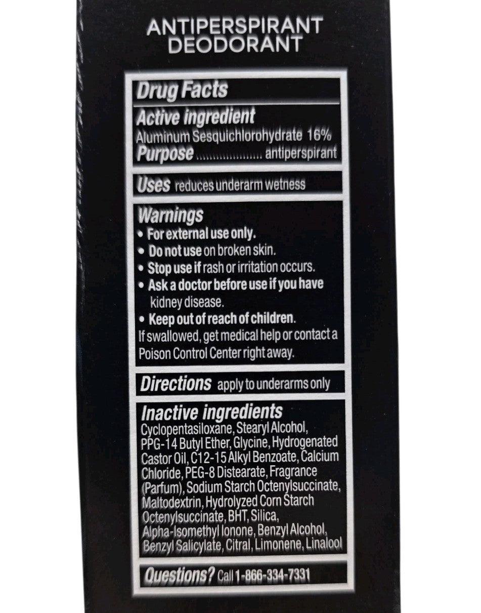 Degree Max Protection+ 5-in-1 Antiperspirant Deodorant, Black and