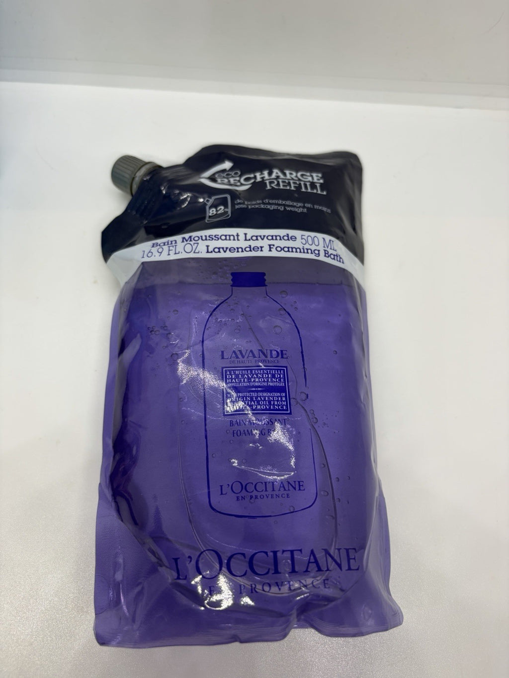 Lavender Foaming Bubble Bath Refill Pack 16.9 oz - Body Wash