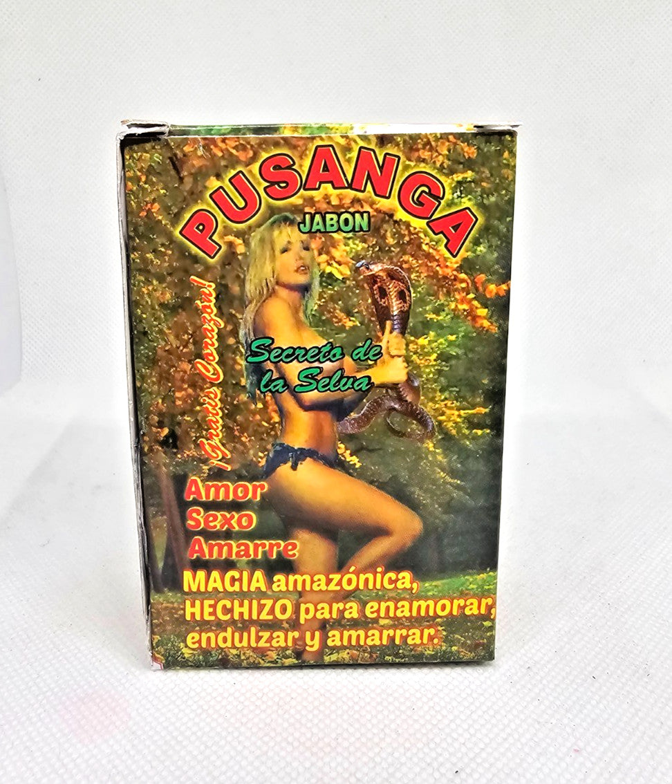 Seducing Pusanga Soap with Pheromones for Attraction & Love Rituals