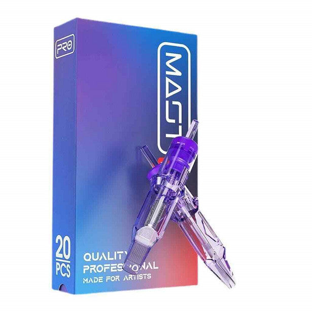 Tattoo Cartridge Needles 20-Pack for PMU & Tattoo Artists – 1201RL-1209RL Range