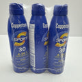 SPF 30 Sunscreen Spray Lot of 3 Bottles 5.5 oz Outdoor Sun Protection