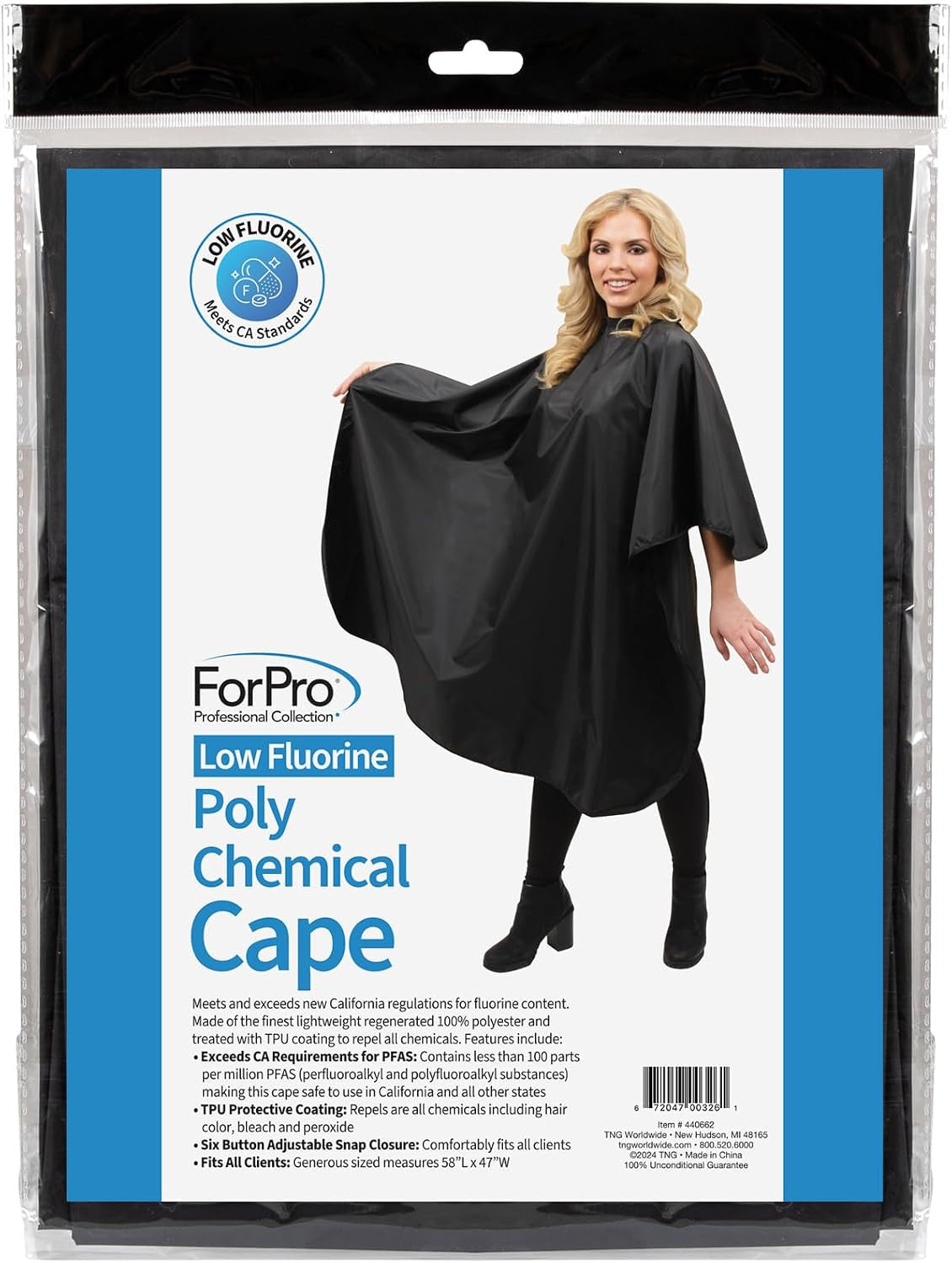 Water-Resistant Makeup Cape - Professional Mid-Length Beauty Cover