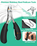 Heavy Duty Toenail Clippers for Thick, Ingrown Toenails – Precision Nail Scissors