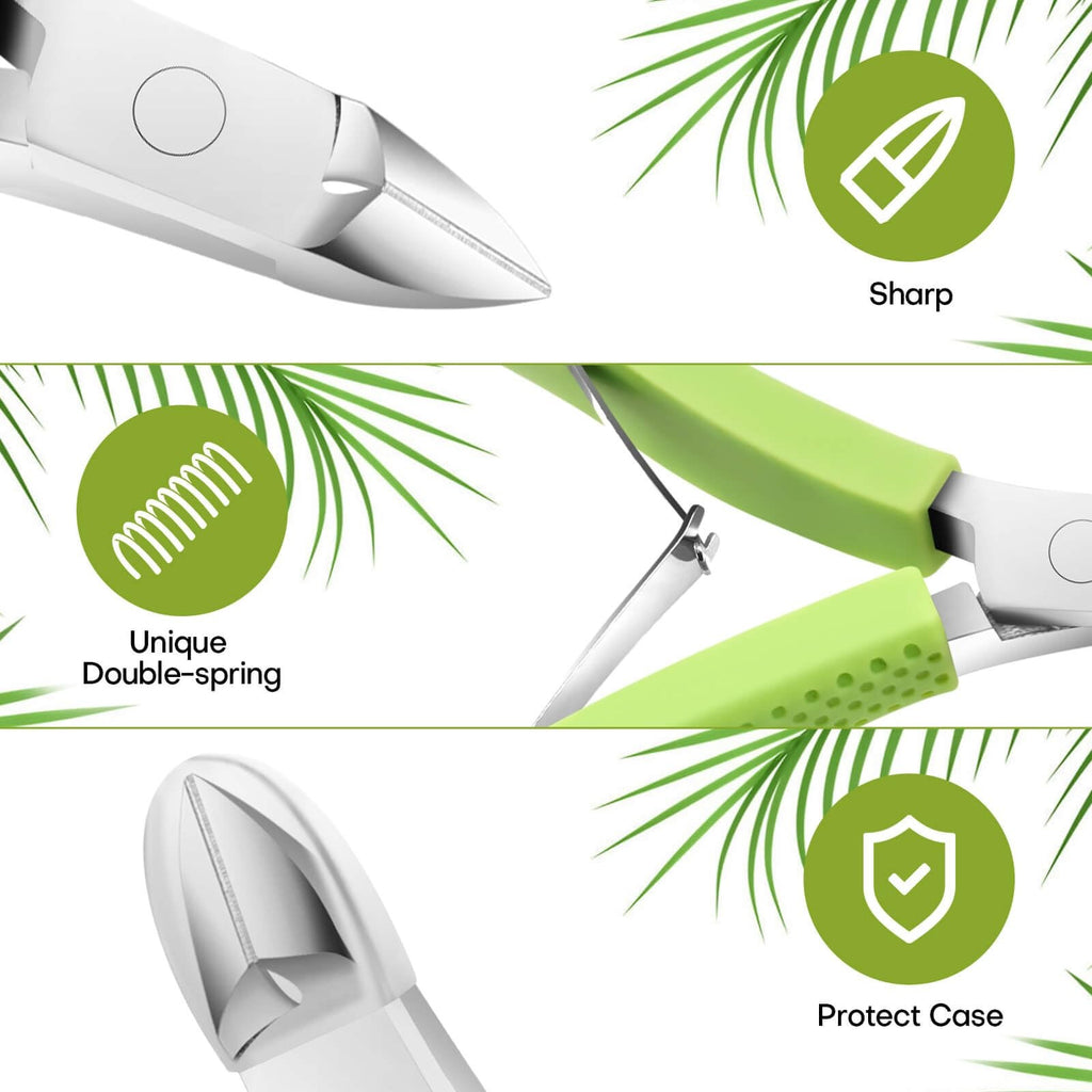 Professional Stainless Steel Nail Cuticle Trimmer - Precise Grooming Tool