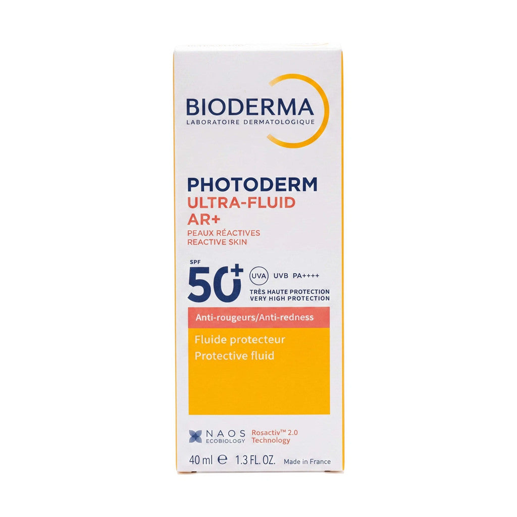 SPF 50+ Sunscreen Fluid for Sensitive Skin with Anti-Redness Protection - 40ml
