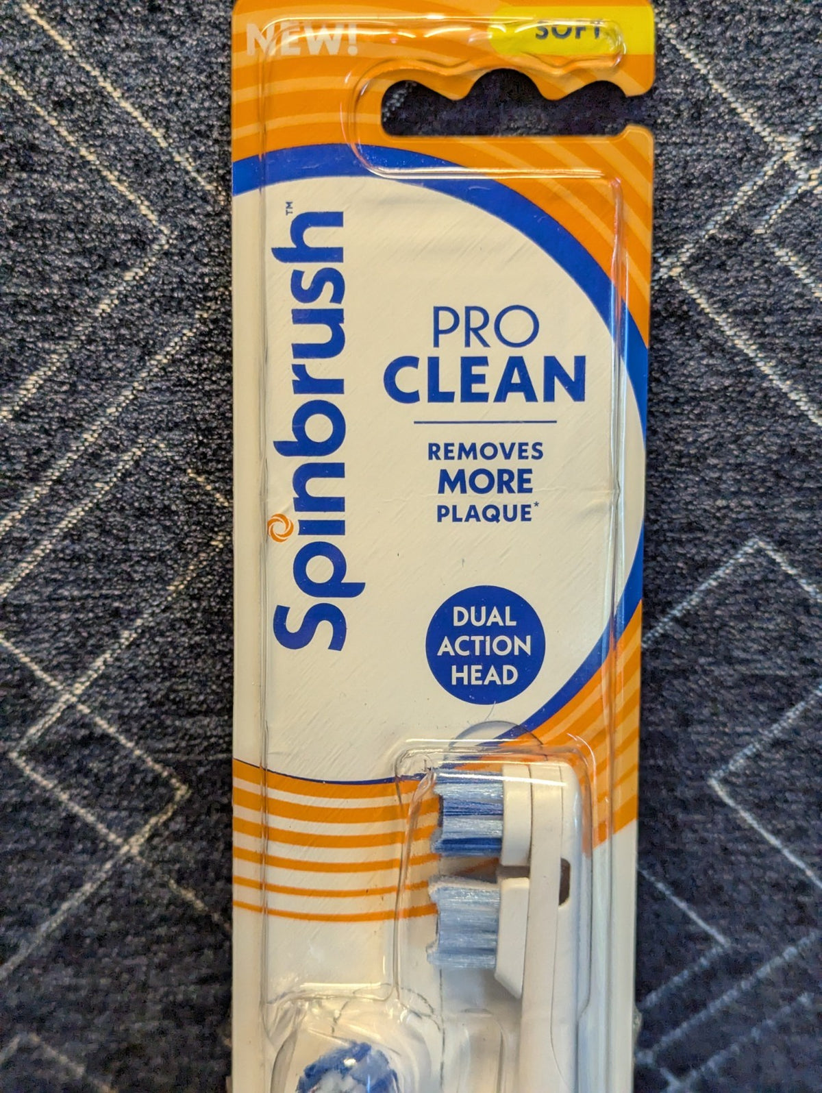 Spinbrush PRO CLEAN Soft Toothbrush Replacement Heads - Oral Care